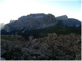 Rifugio Passo Sella - Rifugio Vicenza